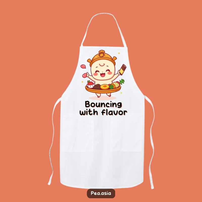 Funny Dim Sum Apron: Kitchen Platter Fun, Hilarious Funny Gift for Cooks