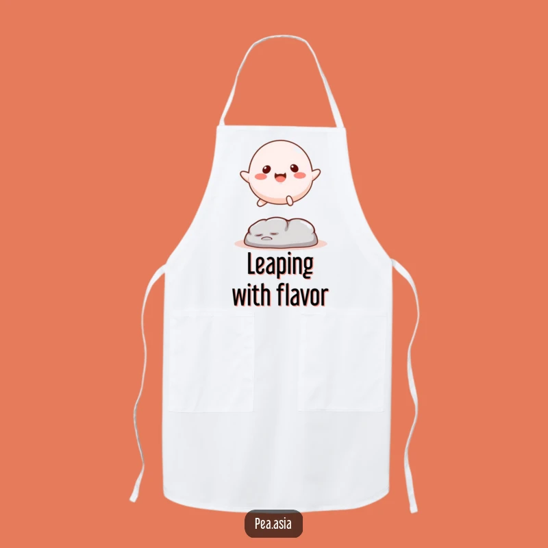 Funny Mochi Apron: Kitchen Dessert Leap, Hilarious Funny Gift for Bakers
