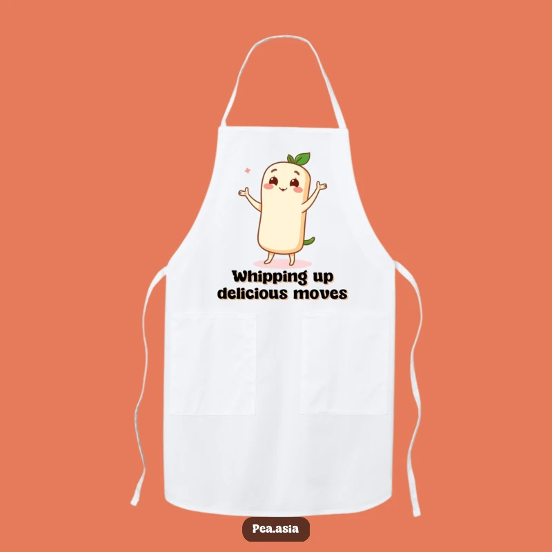 Funny Spring Roll Apron: Dancer Chef for Delightful Kitchen Fun