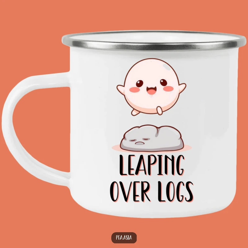 Funny Mochi Camping Mug: Outdoor Dessert Fun, Great Funny Gift