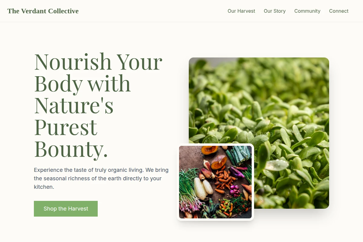 Pollen Organic Food