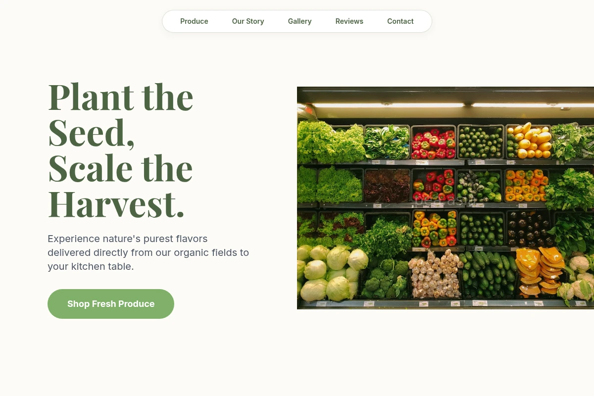 Harvest Organic Food