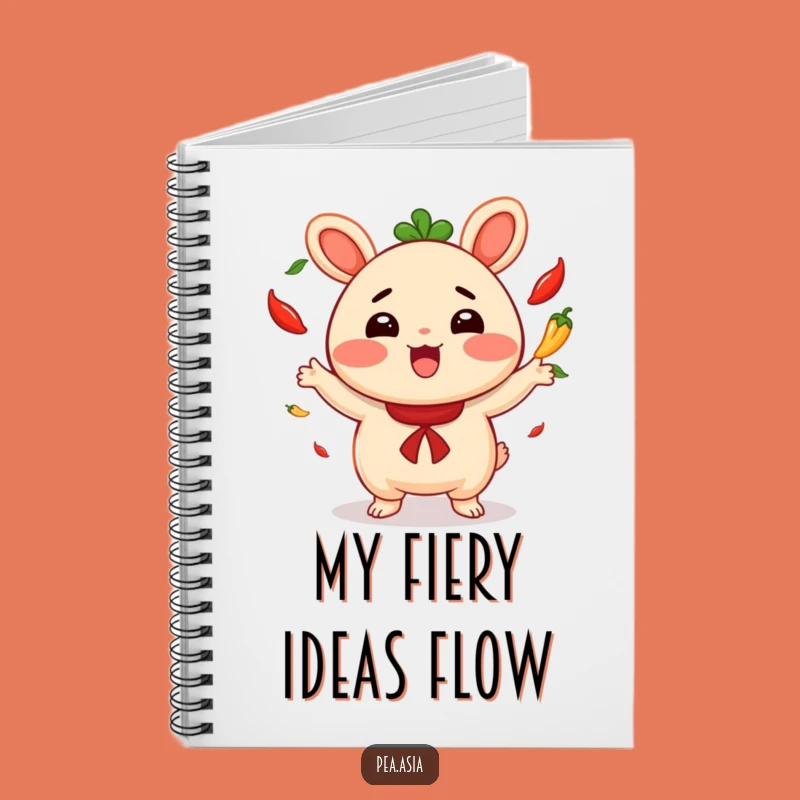 Funny Bao Bun Notebook: Cheerful Jottings for Spice & Fun Lovers