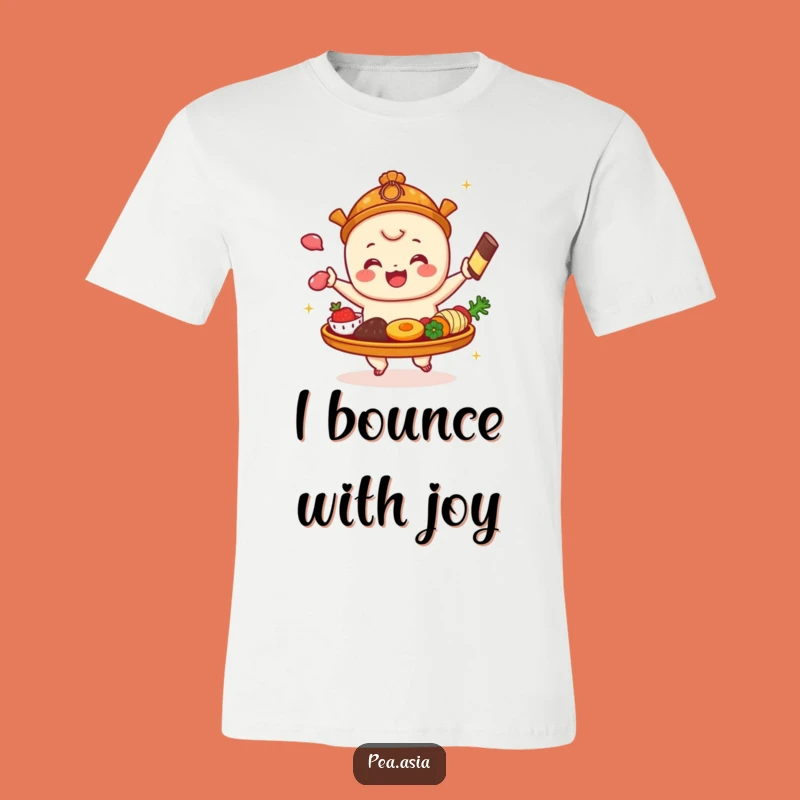 Funny Dim Sum T-Shirt: Bouncing Platter Fun, Hilarious Funny Gift Apparel