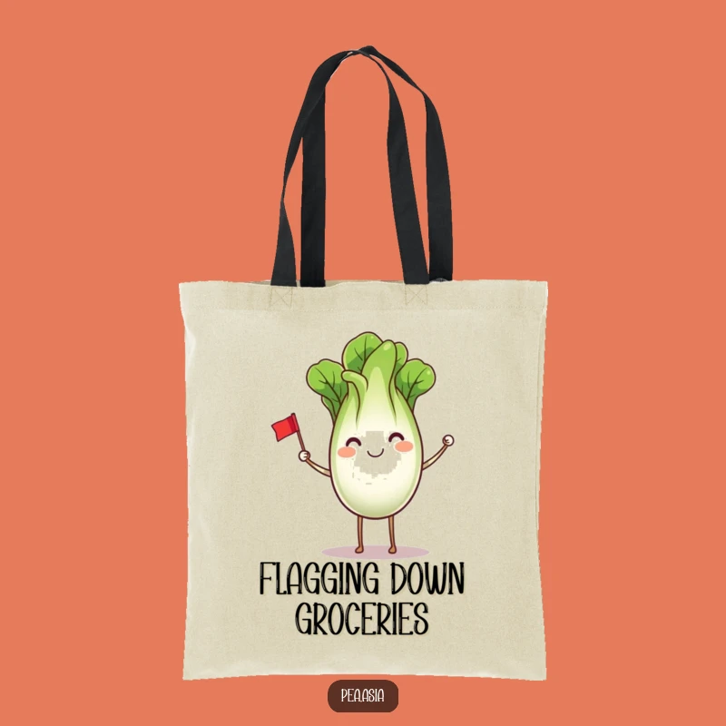 Funny Bok Choy Tote Bag: Carry Veggie Spirit, Ideal Funny Gift Accessory