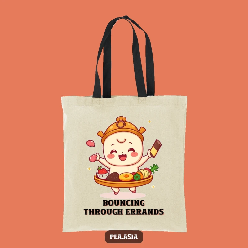 Funny Dim Sum Tote Bag: Carry Joyful Platter, Ideal Funny Gift Accessory